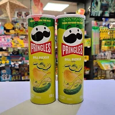 £14.99 • Buy Pringles Dill Pickle (156g) X 2 Tubs Canadian Import 