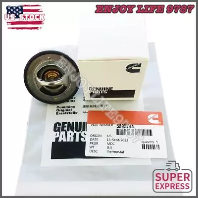 GENUINE Thermostat 5292744 Fit For 5.9L 24V Cummins Dodge 03-07 Ram 2500 3500 • $17.99