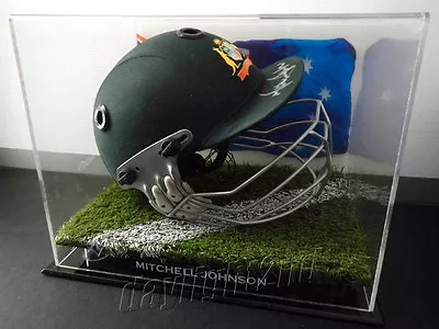 $329.99 • Buy ✺Signed✺ MITCHELL JOHNSON Replica Cricket Helmet PROOF COA Australia 2022 Shirt