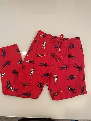 Marvel Mens' Spiderman Spider-Verse Pajama Pants Size Small Red • $12.50