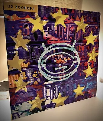 U2 Zooropa: Island 1993 Vinyl LP EX/EX • $80.82