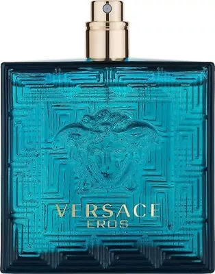 Versace EROS Men’s Fragrance EDT 100mL Bottle New Perfume TESTER NO CAP • $97.50