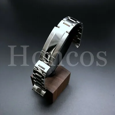 Oyster Watch Band Bracelet Fits For Rolex Yachtmaster 20mm Flip Lock Stainless • $49.95