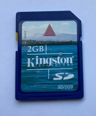 Kingston 2GB SD Memory Card - Made In Japan + Tracked Postage • $10