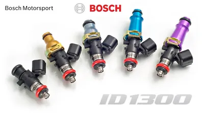 Injector Dynamics ID1300x 1300cc Injectors VW Jetta Golf MK3 VR6 12V 14mm Tops • $1449