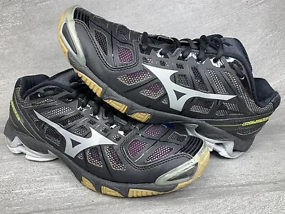 Mizuno Wave Lightning Size 10 Women's Volleyball Shoes Black • $29.99