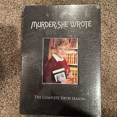 Murder She Wrote - The Complete Sixth Season (DVD 2007 5-Disc Set) • $6.99