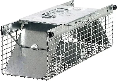 $30 • Buy Havahart Small 2 Door Live Animal Cage Trap Squirrel Silver Model 1025 18x5x5