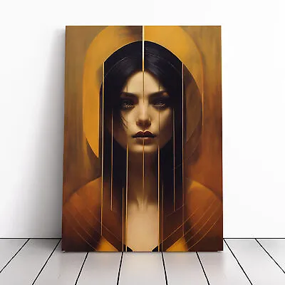 The Spellbinding Woman Abstract Canvas Wall Art Print Framed Picture Home Decor • £24.95