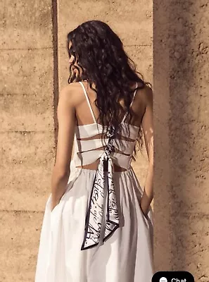 BNWT Aje Danika Tie Back Midi Dress M 10 • $100