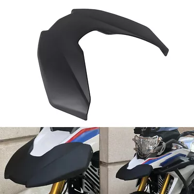 Plastic Black Motorcycle Front Fender Extension Fairing For BMW G310GS 2017-2023 • $19.35