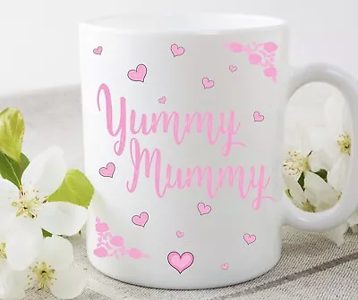 Mum Yummy Mummy Mug Cup Gift Novelty Personalised Birthday Present Mother’s Day • £8.45