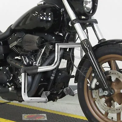 Mustache Engine Guard Highway Crash Bars For Harley Dyna Super Glide Low Rider • $119.99