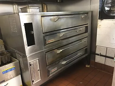 Used Marsal SD 660 Double Deck Gas Pizza Oven • $1