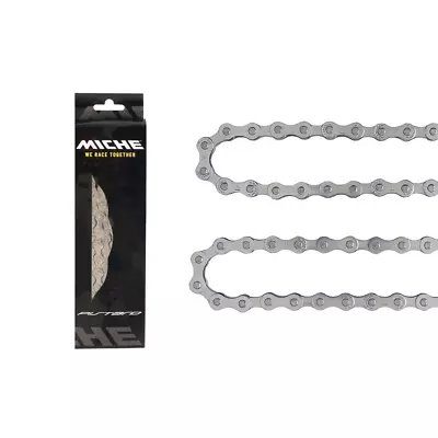 Miche Pistard Track Chain | Single Speed | 1/2 X 1/8  | Silver | Nickel-Plated • $39.90