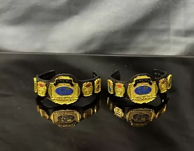 WWE WCW Tag Team Championship Mattel Belt Lot Of (2) Pair Wrestling Elite 2024 • $45