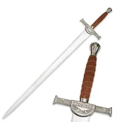 $62.95 • Buy Highlander Macleod Scottish Sword 50.5in Ornate Broadsword Claymore & Sheath