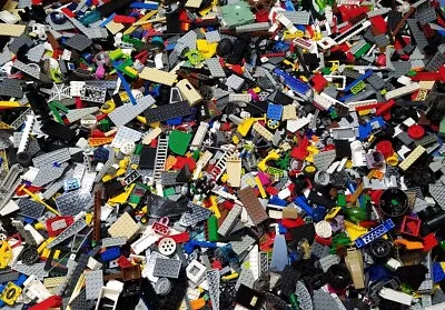 LEGO Bulk Lot Of 2 Pounds Random Parts Pieces Clean Genuine 2 Lbs Grab Bag  • $22.99