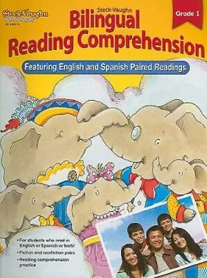 Steck-Vaughn Bilingual Reading Comprehension: Reproducible Grade 1 STECK-VAUGHN • $13