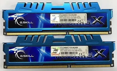 G.SKILL RIPJAWS X 8GB KIT 2x4GB 2400MHZ F3-2400C11D-8GXM DIMM GAMING RAM 240pin • $32.45