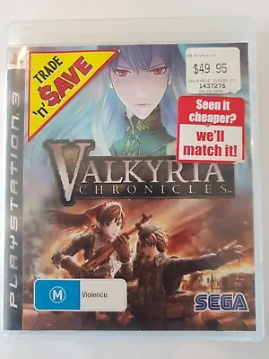 Valkyria Chronicles Ps3 • $10