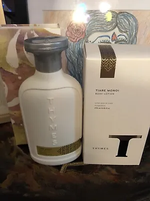 Thymes TIARE MONOI Body Lotion An Oasis Of Lush Wildness 9.25 Fl Oz • $21.95