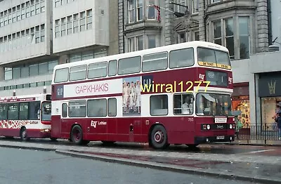 Original Bus Photographic Negative Lothian Olympian C785SFS • £3