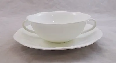 £20.99 • Buy Villeroy & And Boch ARCO WEISS White Soup Coupe / Bowl And Saucer