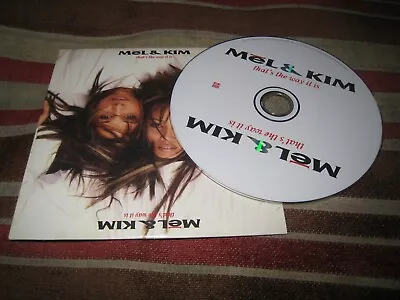 Mel And Kim That's The Way It Is Used Stock Aitken Waterman Pop Uk Cd Single. • £1.50