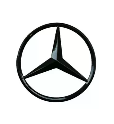 Fits Mercedes Benz Black Badge Emblem Rear Boot Suitable For All Models 90mm • £7.99