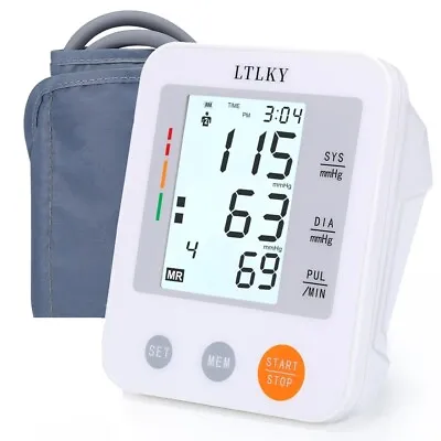 $18.99 • Buy Blood Pressure Monitor Automatic Arm Digital BP Cuff Pulse Heart Rate Machine