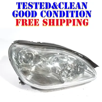 03 04 05 06 Mercedes W220 S500 HEADLIGHT FRONT RIGHT PASSENGER SIDE OEM • $100.65