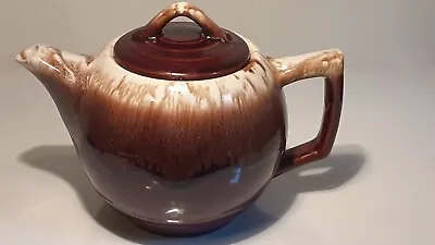Vintage McCoy Pottery #7088 Brown TEAPOT With Lid 6  Made In USA • $16.99