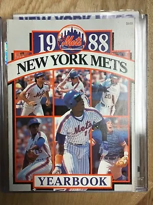 1988 New York Mets Yearbook • $9.99