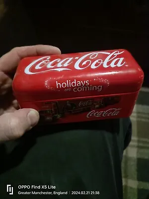 Coca Cola Bottle Opener In Tin Drinking Santa Holidays Christmas Gift Xmas New • £16.99
