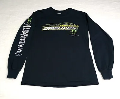 Monster Energy Johnny & CJ Greaves Long Sleeve Shirt Size Small Off Road Racing  • $21.60