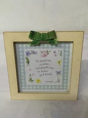 Marjolein Bastin Framed Print Started Out Sisters Became Good Friends • $7.99