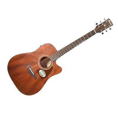 Ibanez AW54CE-OPN Solid Top Acoustic/Electric Guitar • $329.99