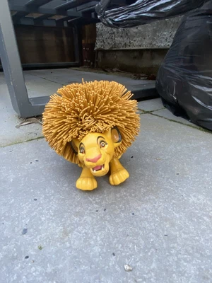 £4.99 • Buy LION KING KOOSH Disney Vintage Rubber Ball - SIMBA Toy OddzOn 1994