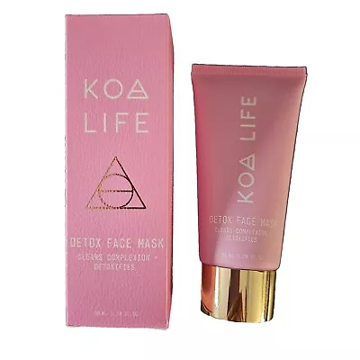 KOA LIFE • Detox Face Mask • Clears Complexion + Detoxifies 50ml / 1.70 Oz • NIB • $14.99