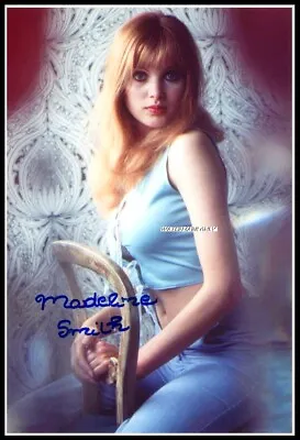 Madeline Smith Autographed Cotton Canvas Image. Limited Edition (MS-222)  • $12.11
