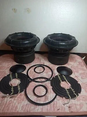 (2)Digital Designs 8  DD 1508 Subwoofers For Reconeincludes New Parts. Look!  • $370