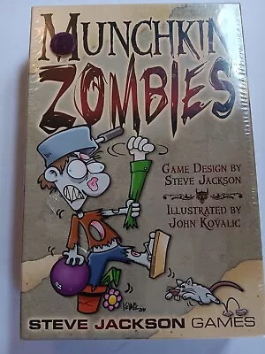 Munchkin Zombie Card Game First Edition 1st Printing Factory Sealed • $15