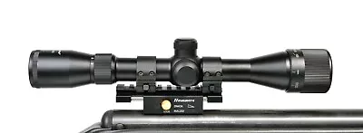 High Power Break Bbl Spring Air Gun Scope 3-9X32AO Recoil Reduction Mount 20MOA  • $119