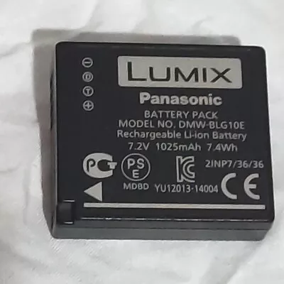 Gen DMW-BLG10E Battery  LUMIX GF3 GF5 GF6 GX7 GX9 GX80 GX85 LX100 Good Used • £12.95
