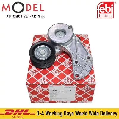 Febi Drive Serpentine Belt Tensioner For Audi-Volkswagen 33716 / 022145299E • $44