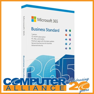 $219 • Buy Microsoft Office 365 Business Standard 1 Year Subscription KLQ-00648