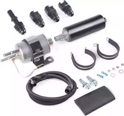 6AN Fittings And Fuel Line Hose Inline Fuel Pump Fuel Filter Regulator Kit • $33