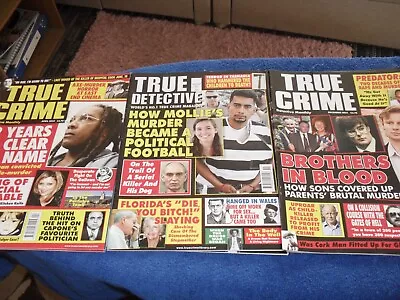 £6.50 • Buy True Crime April 2022 True Detective 2021  True Crime December 2021