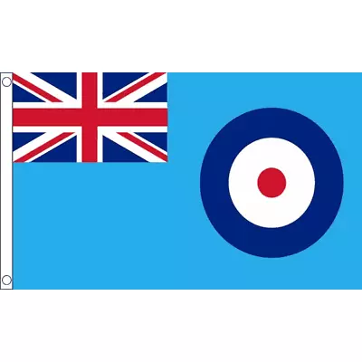 RAF ENSIGN - Polyester Flag  - 3ft X 2ft (90cms X 60cms) • £2.99